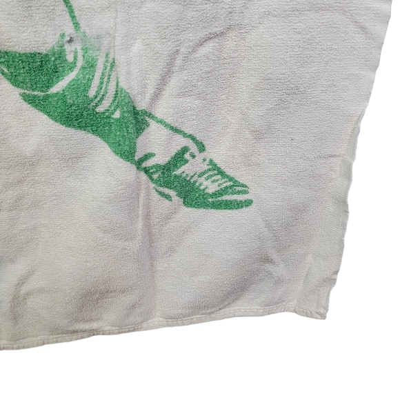 Greenbay Packers Vintage Oversized Beach Pool Towl Thin One Sided - Picture 3 of 11